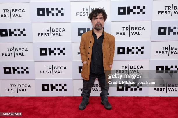 Peter Dinklage attends the "American Dreamer" premiere during the 2022 Tribeca Festival at BMCC Tribeca PAC on June 11, 2022 in New York City.