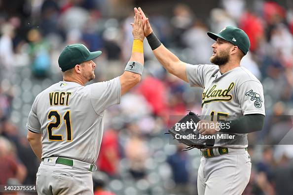 Oakland Athletics v Cleveland Guardians Oakland Athletics v Cleveland Guardians