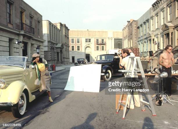 In 1979 Singer Donna Summer production still in 1979 in Los Angeles, California.