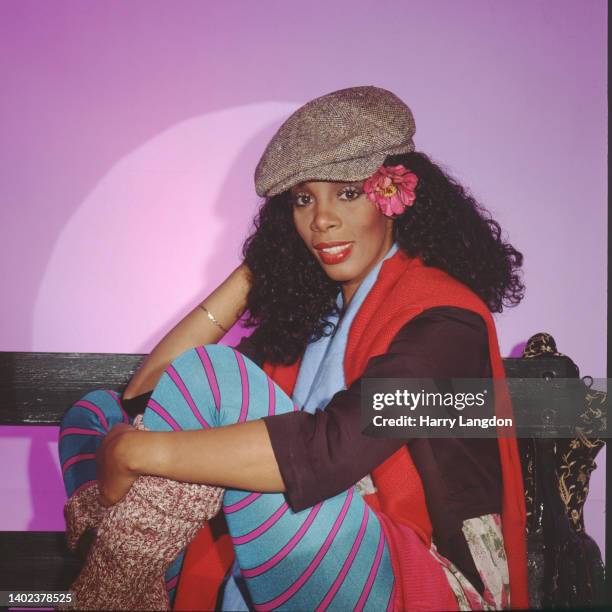 In 1979 Singer Donna Summer poses for a portrait in 1979 in Los Angeles, California.
