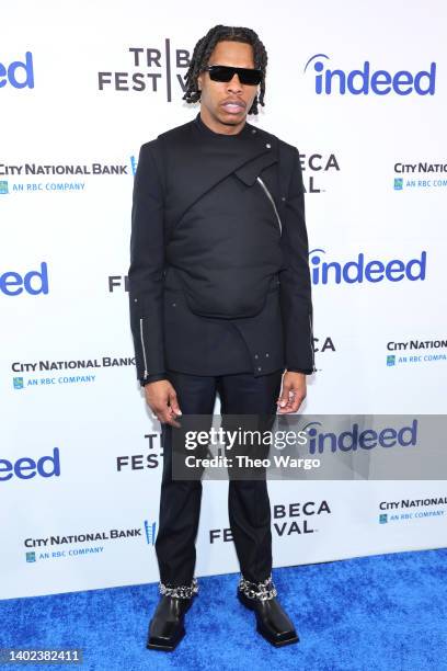 Lil Baby attends "Untrapped: The Story of Lil Baby" premiere during the 2022 Tribeca Festival at Beacon Theatre on June 11, 2022 in New York City.