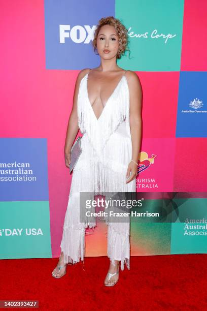 Madison Prince attends G'Day USA and The American Australian Association 2022 G'Day AAA Arts Gala at JW Marriott Los Angeles L.A. LIVE on June 11,...