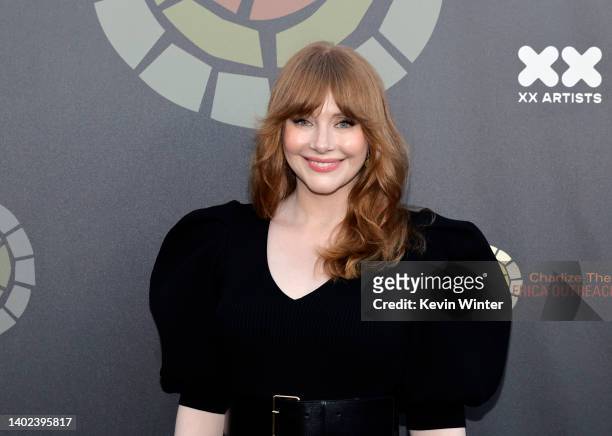Bryce Dallas Howard attends the Charlize Theron Africa Outreach Project 2022 Summer Block Party at Universal Studios Backlot on June 11, 2022 in...