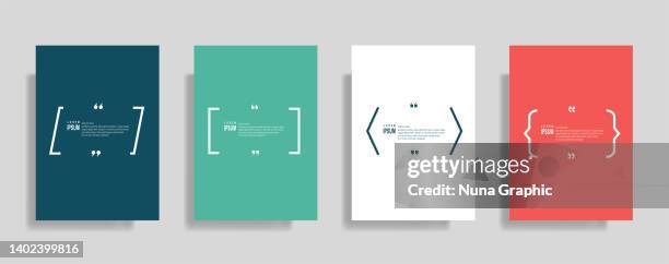 quote design bubble vector - comma pattern stock illustrations