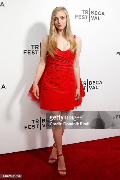 Amanda Seyfriedattends "88" premiere during the 2022 Tribeca Festival at Village East Cinema on June 11, 2022 in New York City.