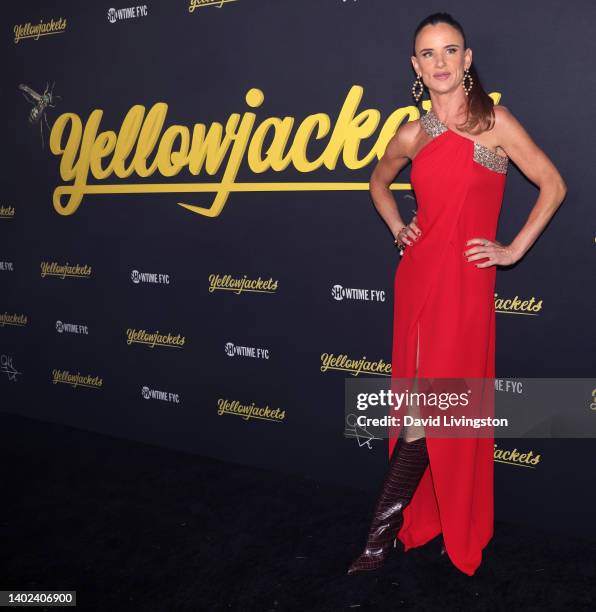 Juliette Lewis attends Showtimes's "Yellowjackets" FYC event at Hollywood Forever on June 11, 2022 in Hollywood, California.