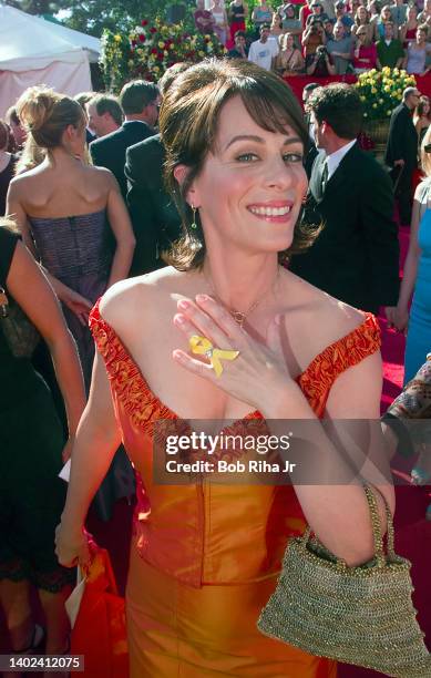 Jane Kaczmarek arrives at the 52nd Emmy Awards Show at the Shrine Auditorium, September 10, 2000 in Los Angeles, California.