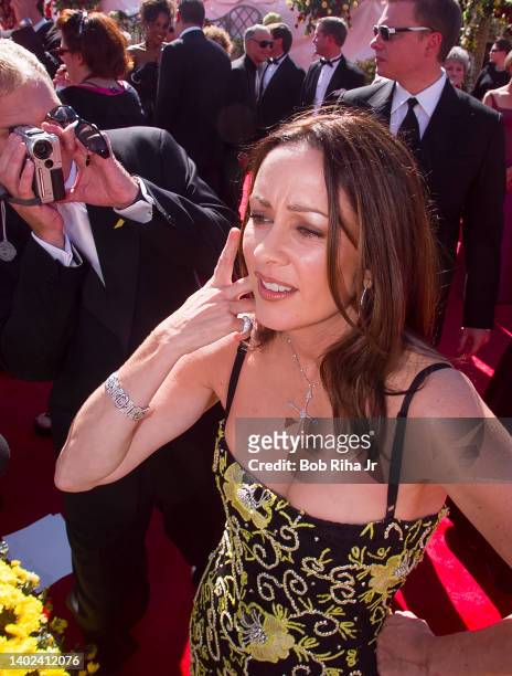 Patricia Heaton arrives at the 52nd Emmy Awards Show at the Shrine Auditorium, September 10, 2000 in Los Angeles, California.