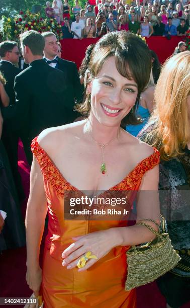 Jane Kaczmarek arrives at the 52nd Emmy Awards Show at the Shrine Auditorium, September 10, 2000 in Los Angeles, California.