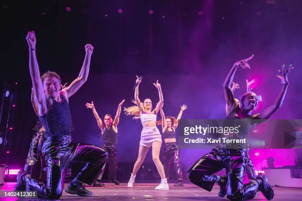 Angele performs in concert during Primavera Sound Festival, Weekend 2, Day 3 on June 11, 2022 in Barcelona, Spain.