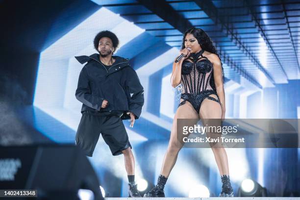 Megan Thee Stallion performs in concert during Primavera Sound Festival, Weekend 2, Day 3 on June 11, 2022 in Barcelona, Spain.