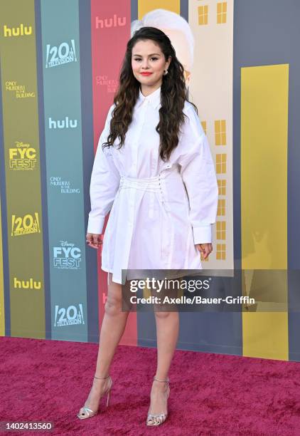 Selena Gomez attends Hulu's "Only Murders In The Building" FYC Event at El Capitan Theatre on June 11, 2022 in Los Angeles, California.