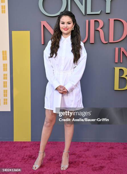 Selena Gomez attends Hulu's "Only Murders In The Building" FYC Event at El Capitan Theatre on June 11, 2022 in Los Angeles, California.