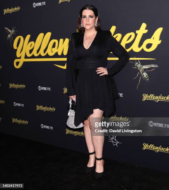 Melanie Lynskey attends Showtimes's "Yellowjackets" FYC event at Hollywood Forever on June 11, 2022 in Hollywood, California.