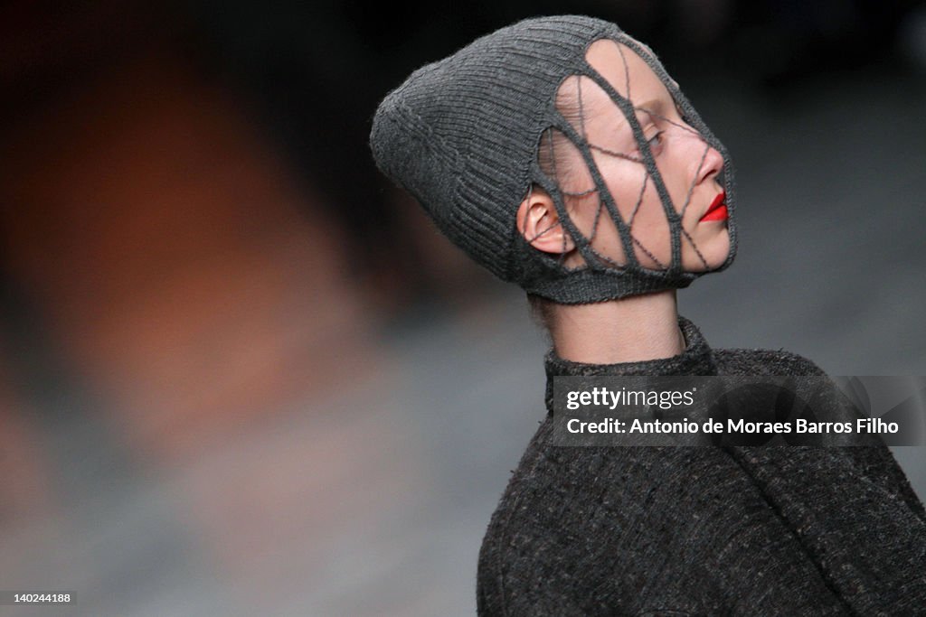 Rick Owens: Runway - Paris Fashion Week Womenswear Fall/Winter 2012