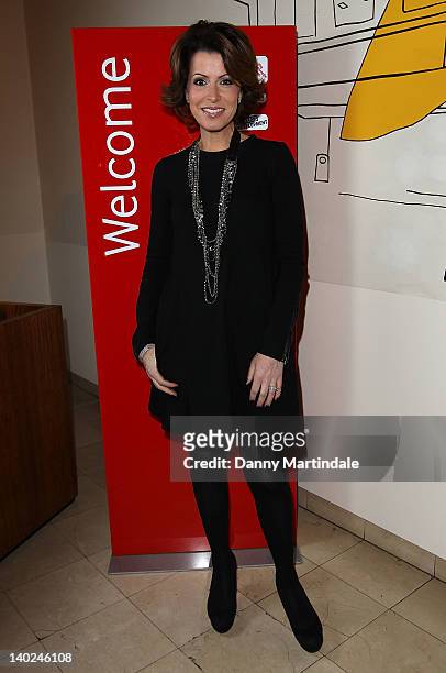 Natasha Kaplinsky attends The Ultimate News Quiz, in aid of Action for Children, Restless Development and Rory Peck Trust at Quaglino’s on March 1,...