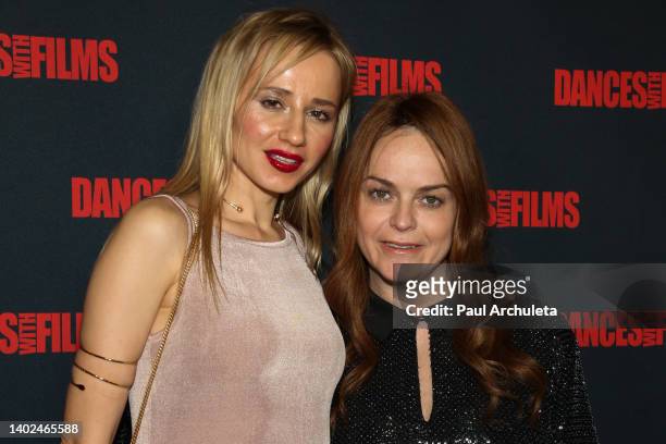 Actors Kohanna Kay and Taryn Manning attend the 25th Annual Dances With Films - U.S. Premiere f "The Latin From Manhattan" at TCL Chinese Theatre on...