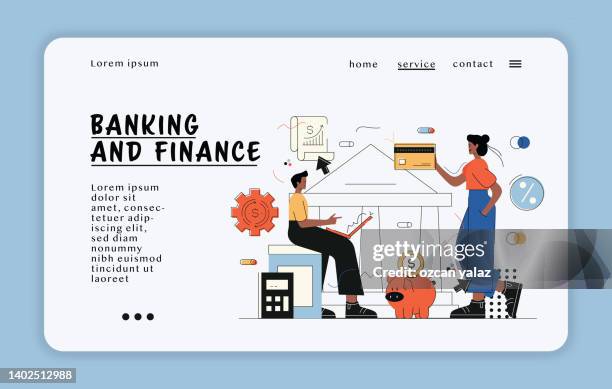 stockillustraties, clipart, cartoons en iconen met widespread use of internet banking. control and evaluation of people's investments and money. colored outline, ready-to-use template in many fields - smartphone euro