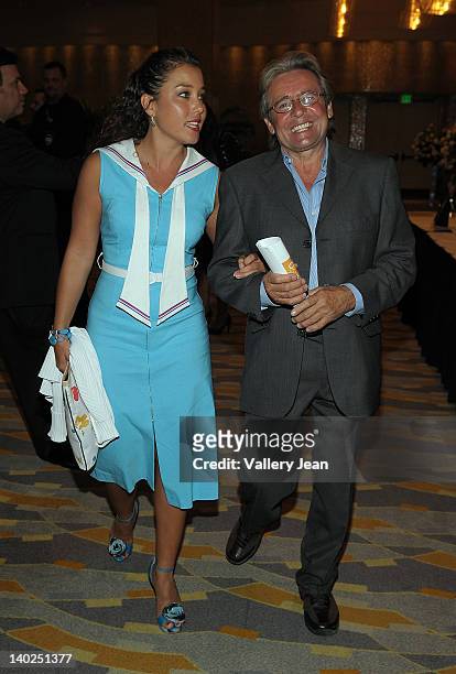 Davy Jones and wife Jessica Pacheco-Jones attend The Classic Gala for Home Safe Benefit at Seminole Hard Rock Hotel on January 25, 2009 in Hollywood,...