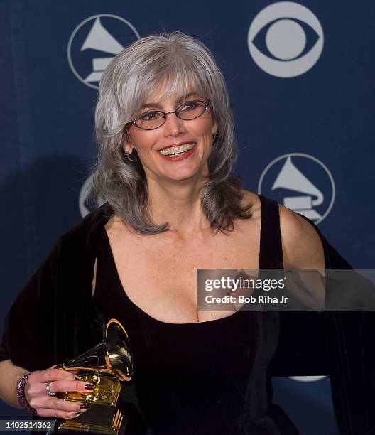 Grammy Winner Emmylou Harris backstage at the Grammy Awards Show, February 23, 2000 in Los Angeles, California.