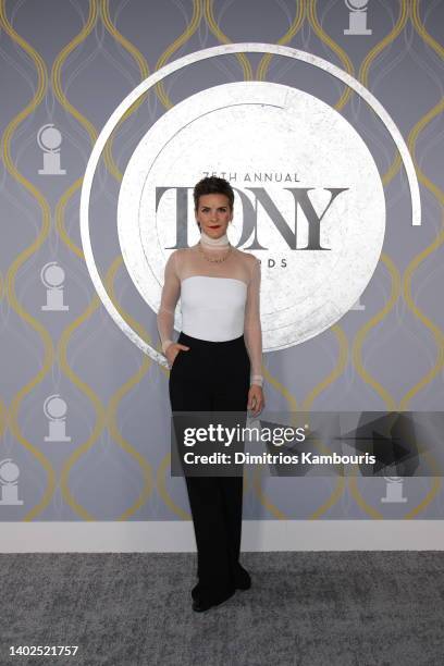 Jenn Colella attends the 75th Annual Tony Awards at Radio City Music Hall on June 12, 2022 in New York City.