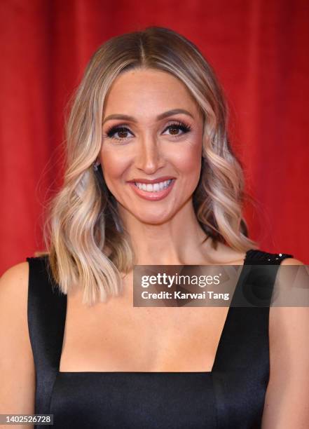Lucy-Jo Hudson attends the 2022 British Soap Awards at Hackney Empire on June 11, 2022 in London, England.