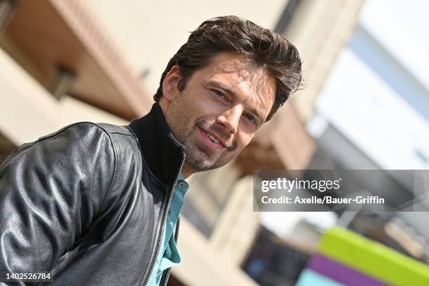 Sebastian Stan attends the Los Angeles FYC "Clips + Conversation" Event for Hulu's "Pam & Tommy" at El Capitan Theatre on June 12, 2022 in Los...