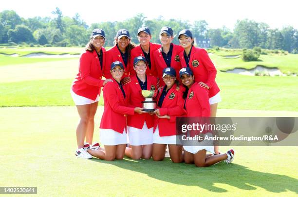 Latanna Stone; Amari Avery; Sarah LeBrun Ingram ; Rachel Heck; Rose Zhang Rachel Kuehn; Emilia Migliaccio; Jensen Castle and Megha Ganne of Team USA...