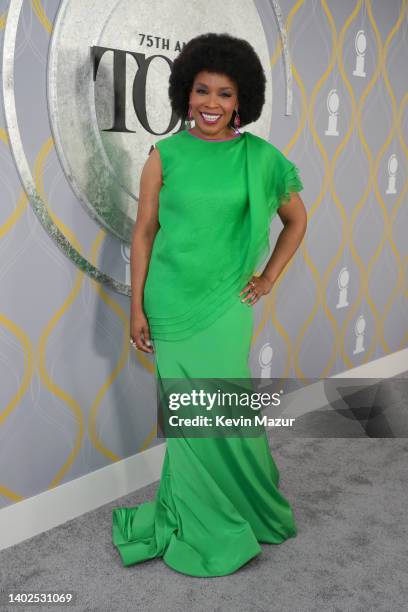 Amber Ruffin attends the 75th Annual Tony Awards at Radio City Music Hall on June 12, 2022 in New York City.