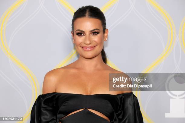 Lea Michele attends the 75th Annual Tony Awards at Radio City Music Hall on June 12, 2022 in New York City.