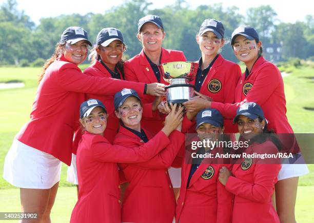 Latanna Stone; Amari Avery; Sarah LeBrun Ingram ; Rachel Heck; Rose Zhang Rachel Kuehn; Emilia Migliaccio; Jensen Castle and Megha Ganne of Team USA...