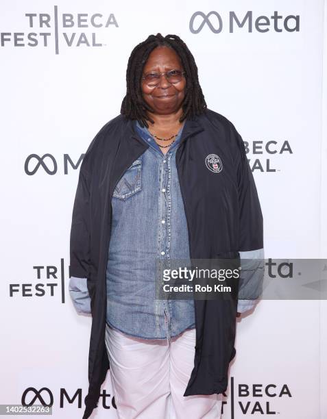 Whoopi Goldberg attends Shorts: Animated Shorts Curated By Whoopi Goldberg during the 2022 Tribeca Festival at Village East Cinema on June 12, 2022...