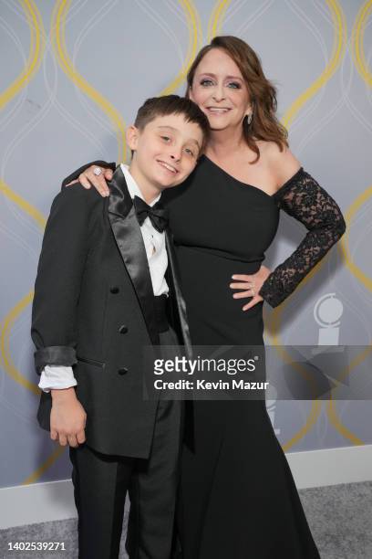 Eli Benjamin Wahl and Rachel Dratch attend the 75th Annual Tony Awards at Radio City Music Hall on June 12, 2022 in New York City.