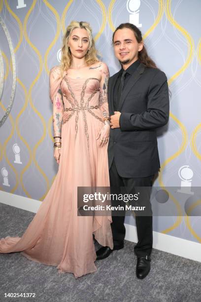 Paris Jackson and Prince Jackson attend the 75th Annual Tony Awards at Radio City Music Hall on June 12, 2022 in New York City.