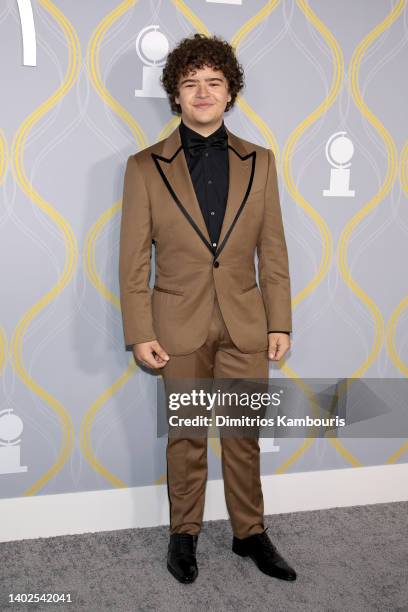 Gaten Matarazzo attends the 75th Annual Tony Awards at Radio City Music Hall on June 12, 2022 in New York City.