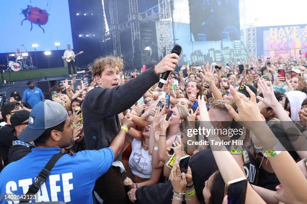 Coin performs onstage during 2022 Governors Ball Music Festival - Day 3 at Citi Field on June 12, 2022 in New York City.