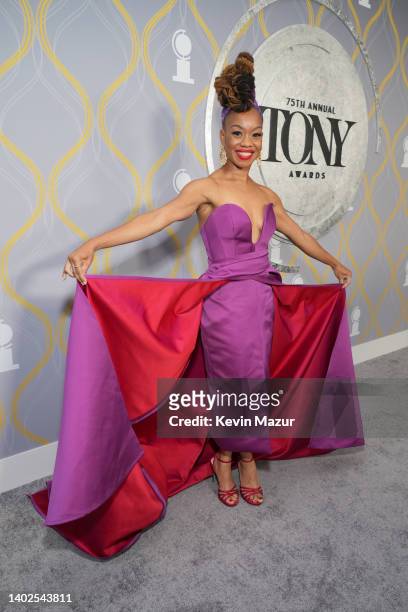 Camille A. Brown attends the 75th Annual Tony Awards at Radio City Music Hall on June 12, 2022 in New York City.