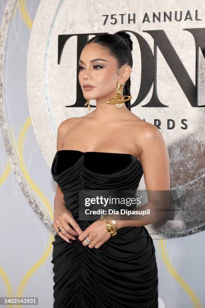 Vanessa Hudgens attends the 75th Annual Tony Awards at Radio City Music Hall on June 12, 2022 in New York City.