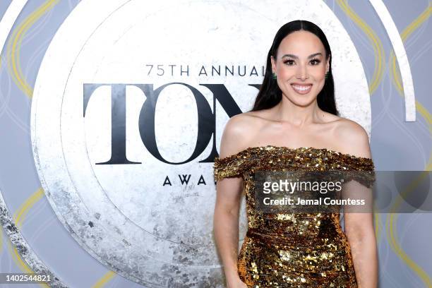 Meena Harris attends the 75th Annual Tony Awards at Radio City Music Hall on June 12, 2022 in New York City.