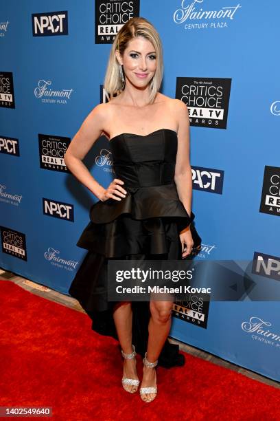 Kelly Rizzo attends the Fourth Annual Critics Choice Real TV Awards at Fairmont Century Plaza on June 12, 2022 in Los Angeles, California.