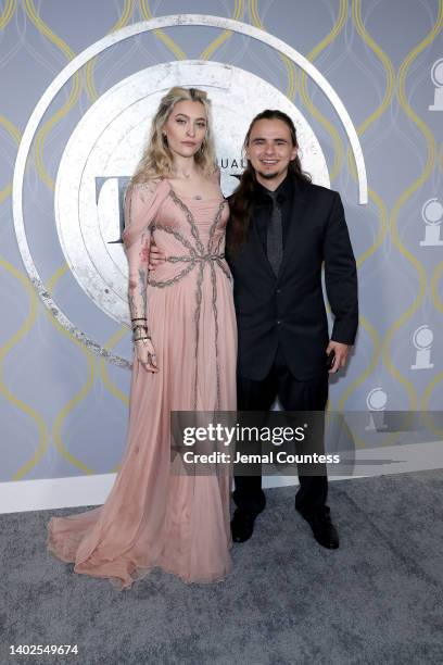 Paris Jackson and Prince Jackson attend the 75th Annual Tony Awards at Radio City Music Hall on June 12, 2022 in New York City.