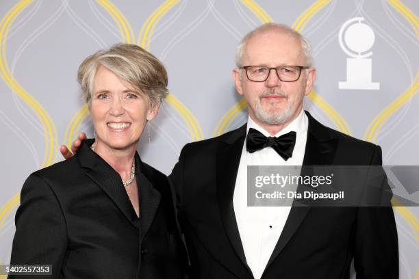 Susan Wheeler Duff and David Morse attends the 75th Annual Tony Awards at Radio City Music Hall on June 12, 2022 in New York City.