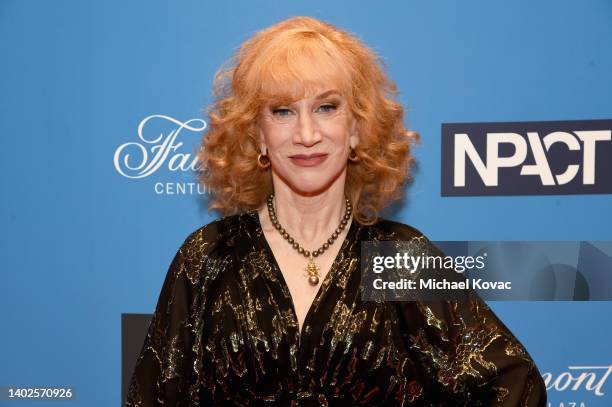 Kathy Griffin attends the Fourth Annual Critics Choice Real TV Awards at Fairmont Century Plaza on June 12, 2022 in Los Angeles, California.
