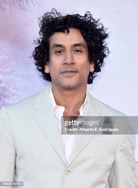 Naveen Andrews attends the Emmy FYC "Clips & Conversation" Event For Hulu's "The Dropout" at El Capitan Theatre on June 12, 2022 in Los Angeles,...