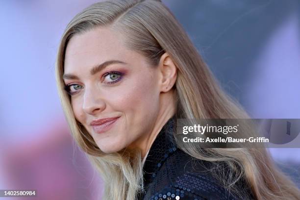 Amanda Seyfried attends the Emmy FYC "Clips & Conversation" Event for Hulu's "The Dropout" at El Capitan Theatre on June 12, 2022 in Los Angeles,...