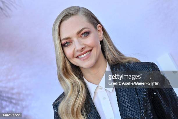 Amanda Seyfried attends the Emmy FYC "Clips & Conversation" Event for Hulu's "The Dropout" at El Capitan Theatre on June 12, 2022 in Los Angeles,...