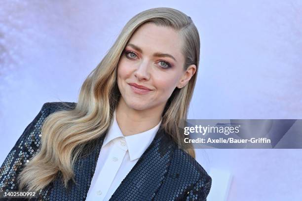 Amanda Seyfried attends the Emmy FYC "Clips & Conversation" Event for Hulu's "The Dropout" at El Capitan Theatre on June 12, 2022 in Los Angeles,...