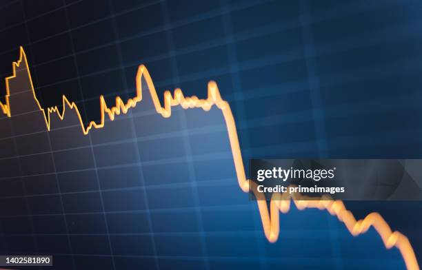 usa und steigende inflation - börsencrash stock-fotos und bilder