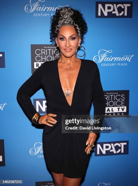 Michelle Visage attends the 4th Annual Critics Choice Real TV Awards at the Fairmont Century Plaza on June 12, 2022 in Los Angeles, California.