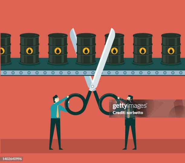 bildbanksillustrationer, clip art samt tecknat material och ikoner med crude oil - prohibition - consumer spending power weakens